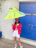 Toy Duck theme, Unique Mexican Hat Style Kids Umbrella