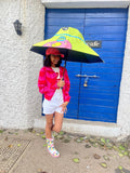 Toy Duck theme, Unique Mexican Hat Style Kids Umbrella