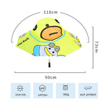 Toy Duck theme, Unique Mexican Hat Style Kids Umbrella