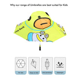 Toy Duck theme, Unique Mexican Hat Style Kids Umbrella
