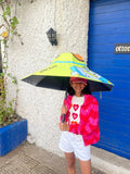 Toy Duck theme, Unique Mexican Hat Style Kids Umbrella