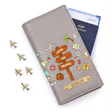Family Travel Organizer- for 4 passports - Travel Design