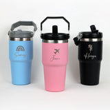 Tumbler with Handle - 900 ml - Black