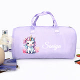 Printed Travel Duffel bag - Unicorn