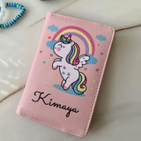 Passport Cover - Unicorn Rainbow