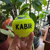 Personalised Tennis / Cricket Ball Set