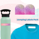Camping Labels Pack - Watercolor