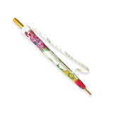 Watercolour Flowers, Chinese Canopy Style Rain and All season Umbrella