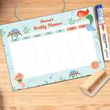 Weekly planner - Mermaid