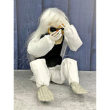 White Crying Ghost Battery operated Decor