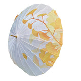 Yellow Stem, Chinese Canopy Style Rain and All season Umbrella