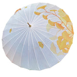 Yellow Stem, Chinese Canopy Style Rain and All season Umbrella