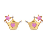 Crown Studs