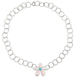 Flower Power Necklace Pink