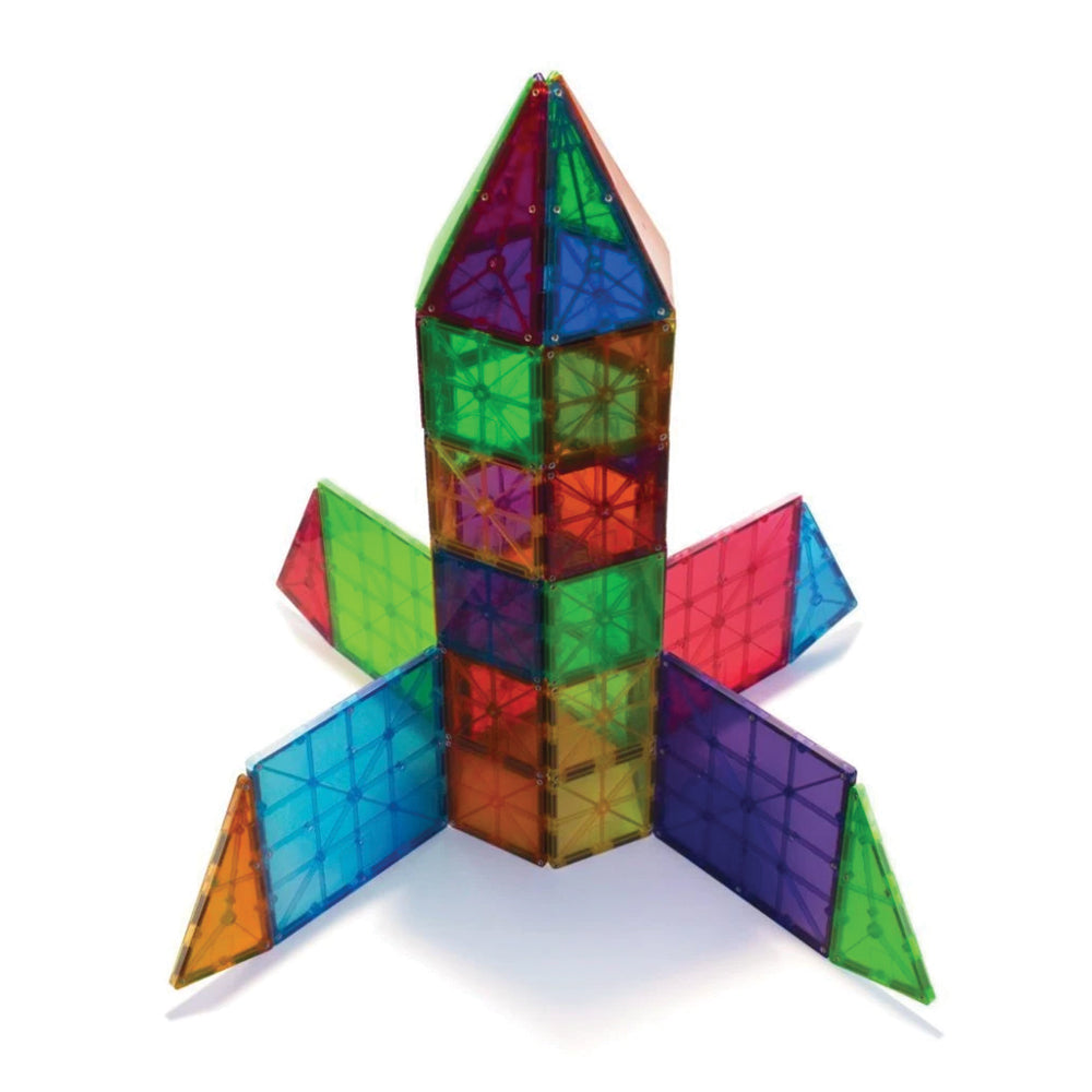 Magna Tiles Clear Colors 100 Piece Set - Main Image