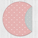 Organic  Reversible Playmat- Stars & Clouds-Pink