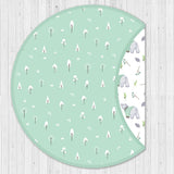 Organic  Reversible Playmat- Polar Bear