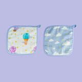 Organic Washcloths (Set of 2)-Sky is the Limit