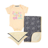 Embroidered 4pc Twinkle Little Star Gift Bag