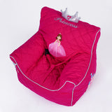 Princess Quilted - BeanChair Cover (Small)
