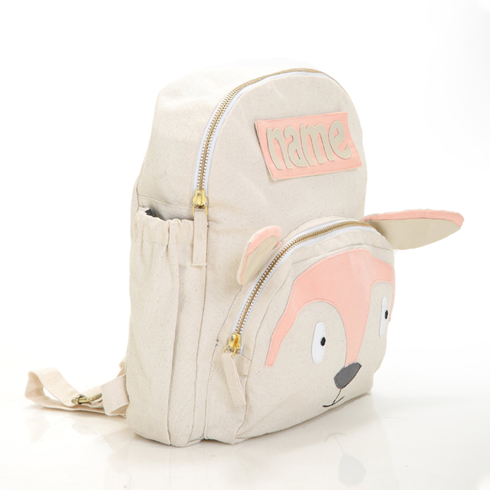 Fox Backpack with Name