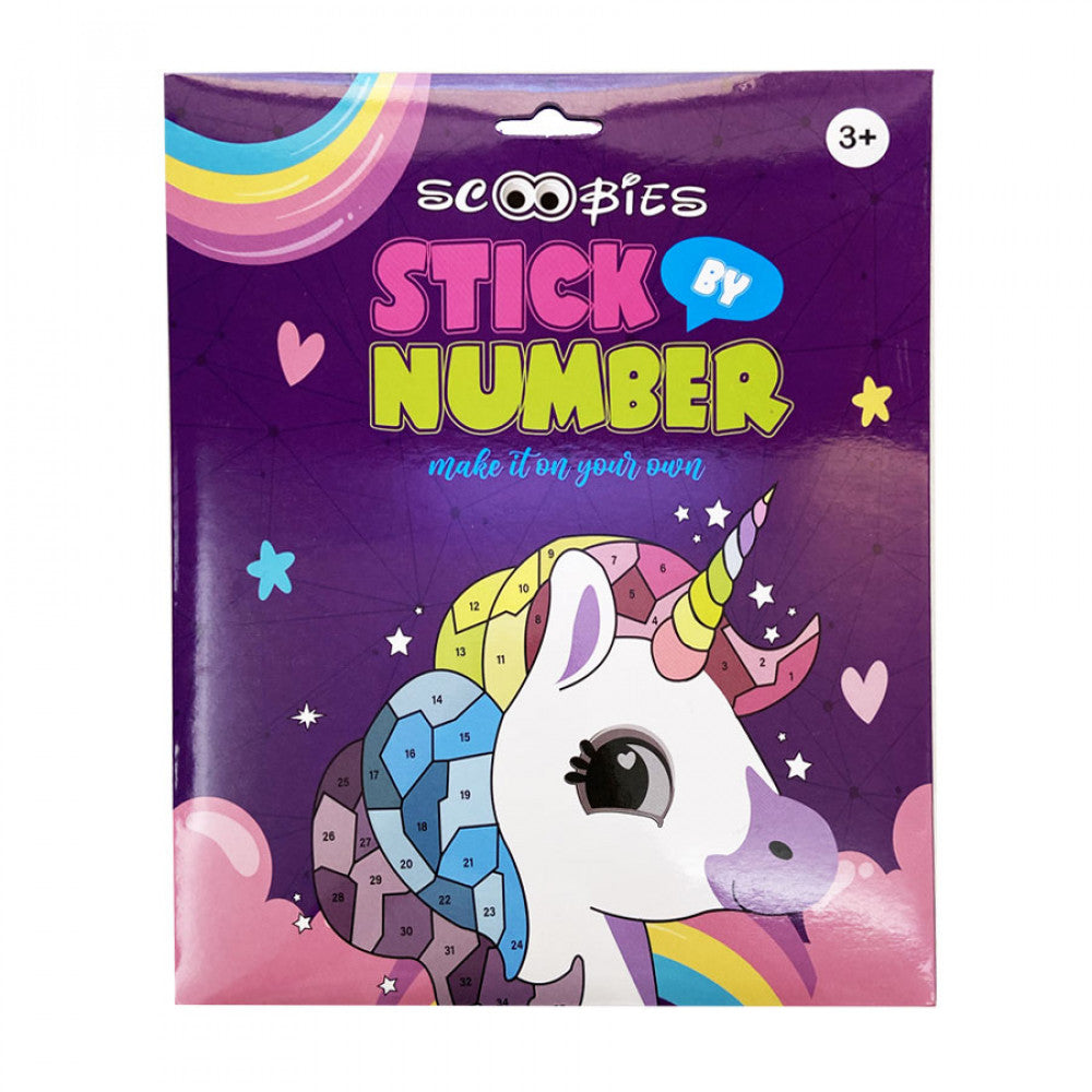 Stick by number Unicorn