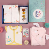 Blossom & Bubbles Baby Girls Bathing Hamper