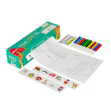 Colouring Roll for Kids Ages 4-8 -India Theme