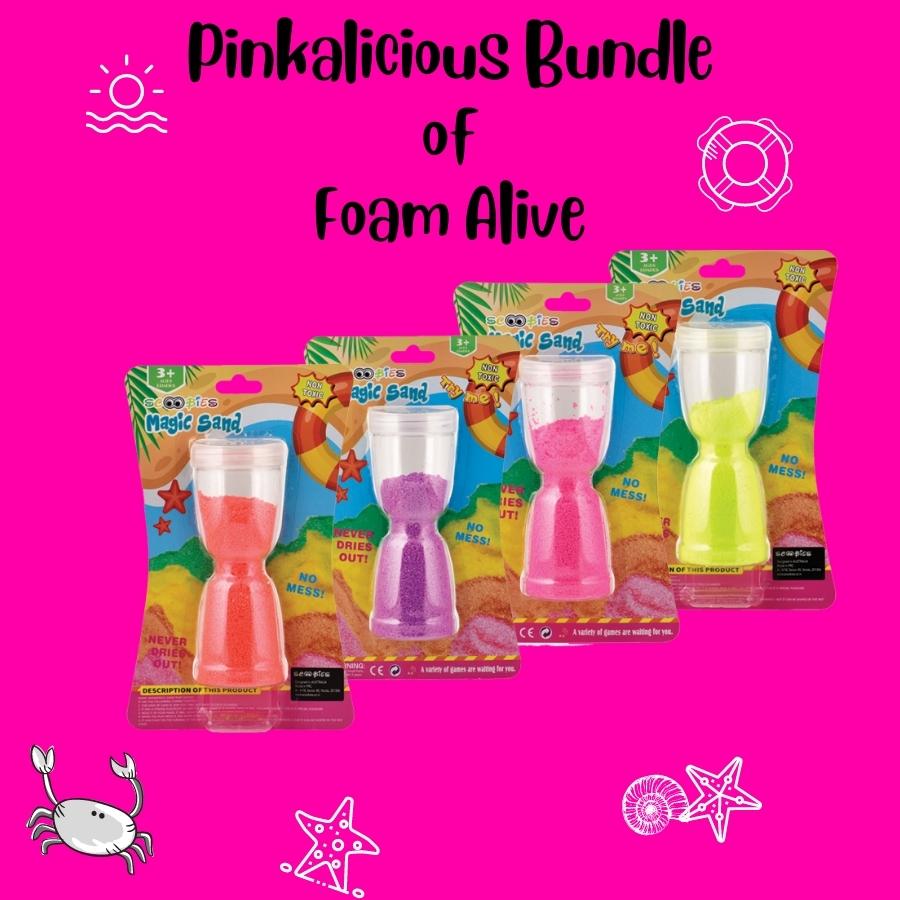 Pinkalicious Bundle of Foam Alive (Bundle of 4)