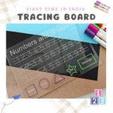 Reusable Acrylic Numbers Tracing Board