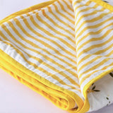 Blanket - wild flower yellow