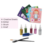 Glittery Art Set Girls