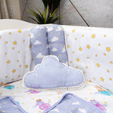 Organic Cot Bedding Set – Sky is the Limit