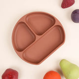 Rose Silicone Mealtime Plate