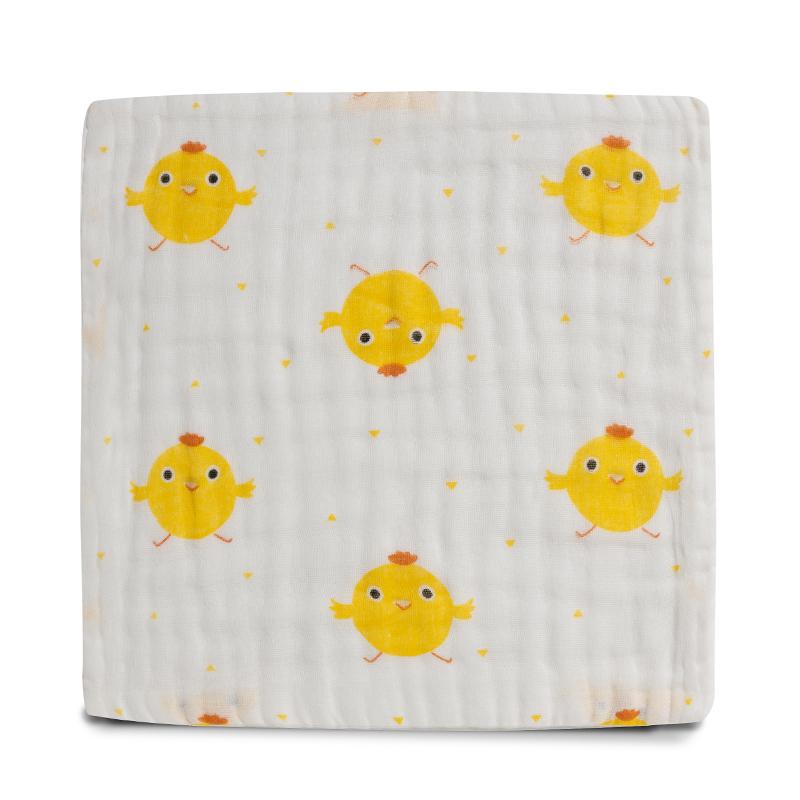 Bath Duck Cotton wash cloth PO3