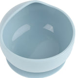 Silicone Bowl & Spoon Set- Sky Blue