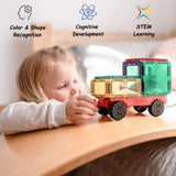 Scoo Magnetic Tiles(Large - 32 Pcs)
