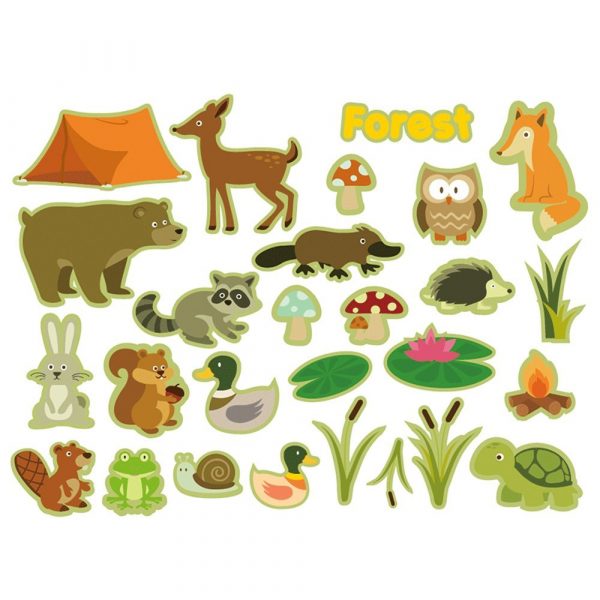 Reusable Sticker Pad Set (Animal World)