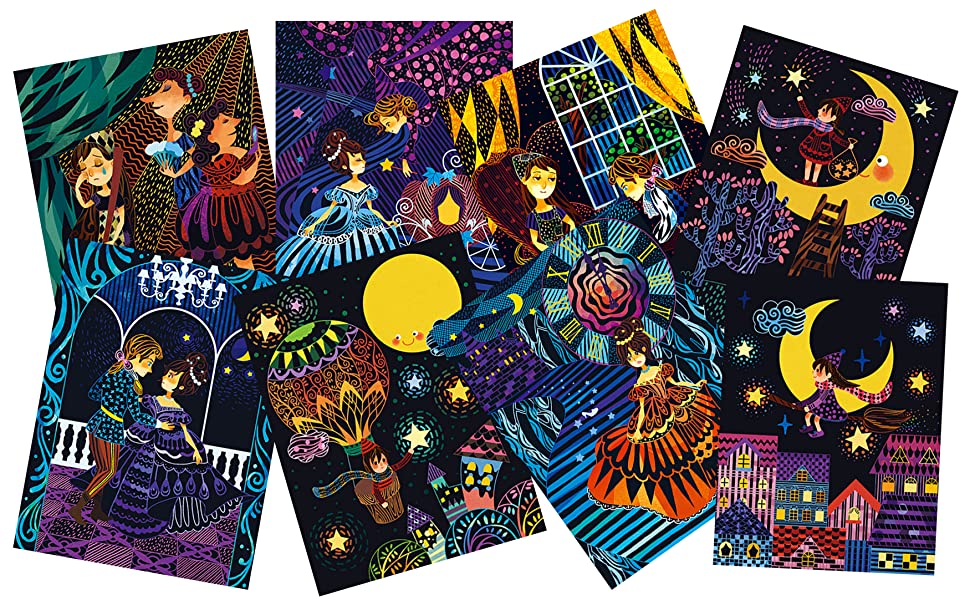 Scratch Card Sets (Full Moon)