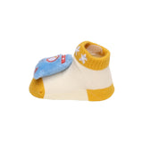 Baby Astronaut Blue & Yellow 3D Socks- 2 Pack