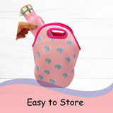 Neoprene Lunch Bags - Heart Design