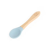 Silicone Bowl & Spoon Set- Sky Blue