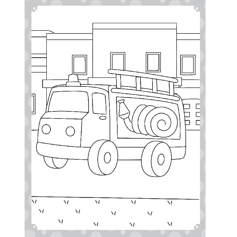 My Ultimate Vehicles Colouring Fun Book with Free Crayons