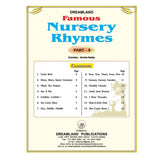 Famous Nursery Rhy. - 1 to 6 (pack)