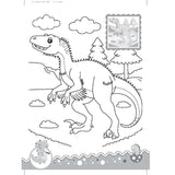 Dinosaurs- It's Colour time with Stickers