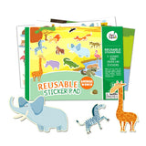 Reusable Sticker Pad Set (Animal World)