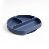 Navy Silicone Mealtime Plate