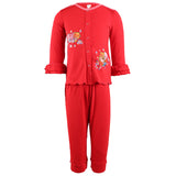 Red Scallop Teddy Bear Nt. Suit