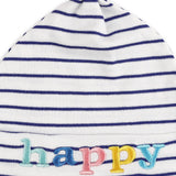 Happy Clouds Knotted Caps - Pack of 3