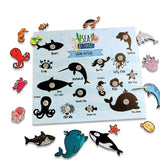 Sea animals shadow matching activity